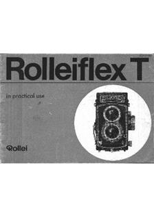 Rollei Rolleiflex T manual. Camera Instructions.